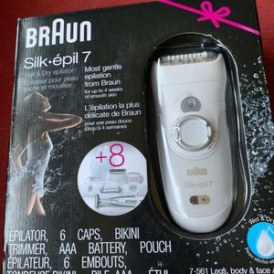 Braun epilator hair remover *new